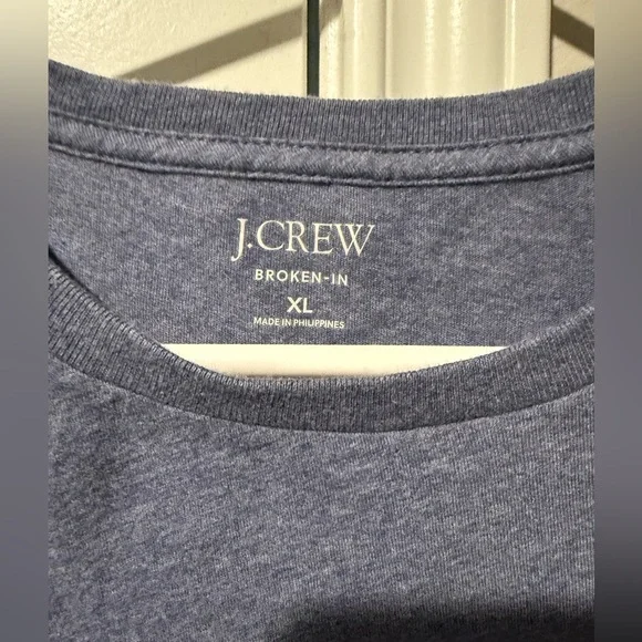 J Crew Broken In 100% Cotton T-Shirt Size XL Men’s - Picture 2 of 3
